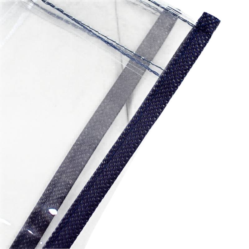 reusable transparent pvc shopping bag for everyday use