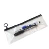 pvc long zipper pouch for travel and personal organisation