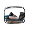 pvc transparent toiletry zipper bag for travel and promotions