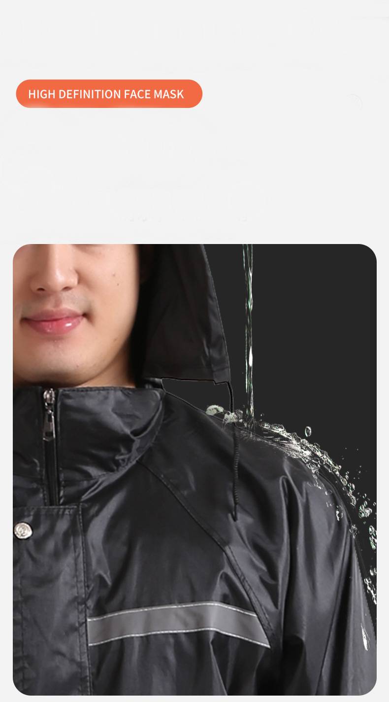 oxford raincoat for rainy weather