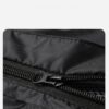 oxford raincoat zipper close-up