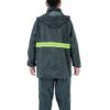 oxford raincoat back view