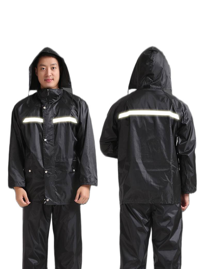 knitted fabric upgraded oxford raincoat