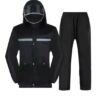 classic oxford single-layer raincoat