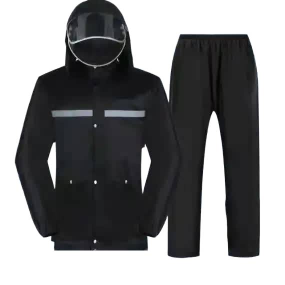 classic oxford single-layer raincoat