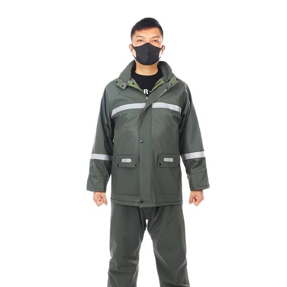 comfortable breathable mesh oxford raincoat
