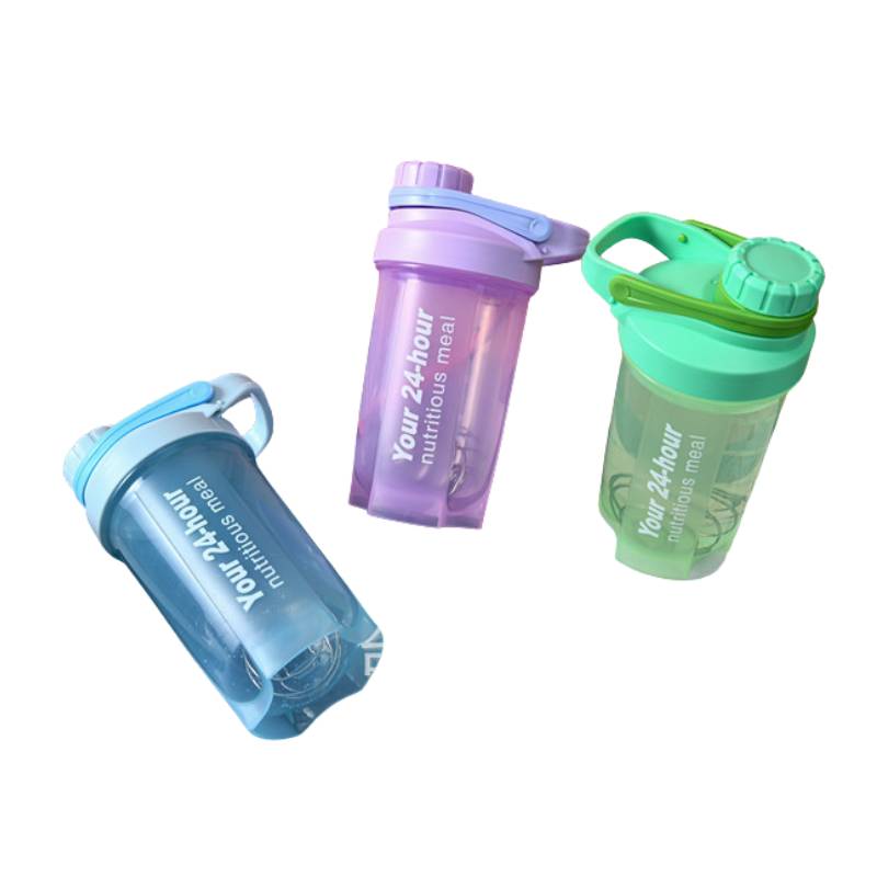 promotional shaker bottle with measurement markings