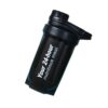 500ml shaker bottle with logo for gym and fitness