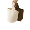 single handle canvas bag for shopping