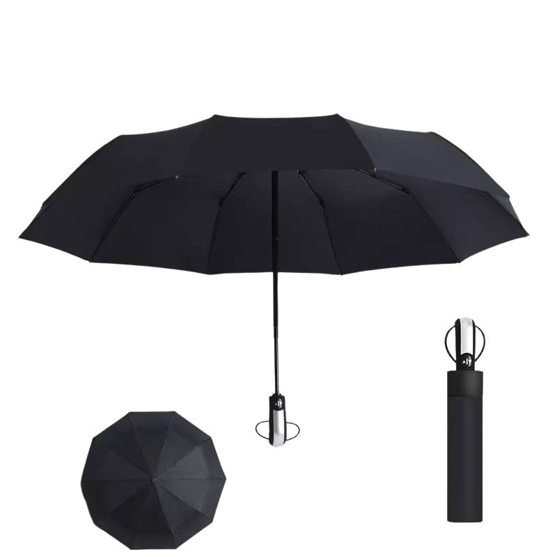folded vinyl automatic folding umbrella
