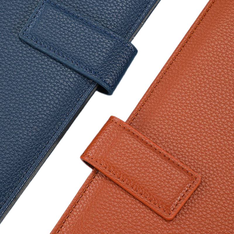 magnetic clip closure a4 document folder secure closing system