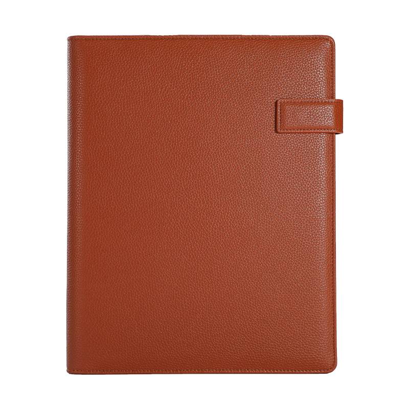pu leather a4 folder for business meetings professional use