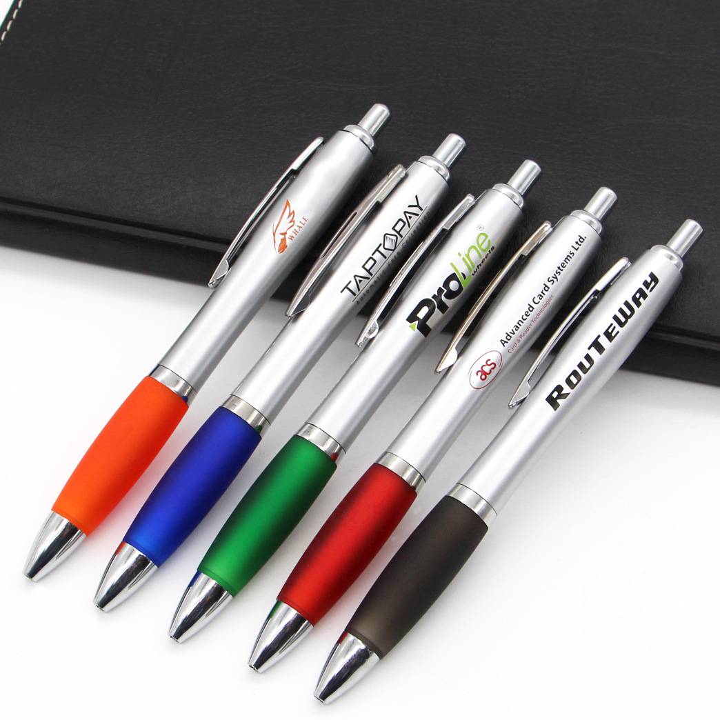 custom logo abs ballpoint pen for branding