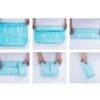 multi size storage bags for luggage packing