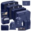 storage bag set colour variation blue