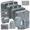 storage bag set colour variation grey