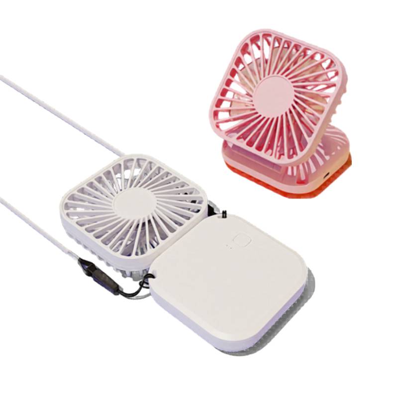 portable stand fan with foldable design and rechargeable battery for daily use