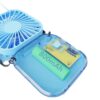 rechargeable portable fan with type c charging and built in battery