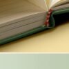 notebook thickness detail showing page capacity
