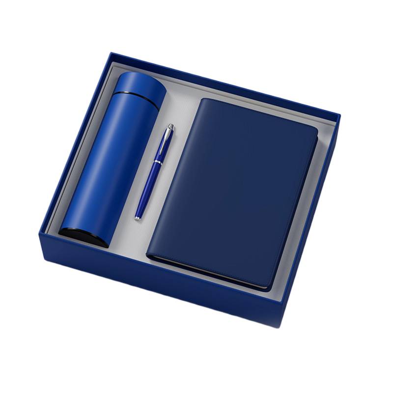 corporate gift set thermos bottle pen notebook for branding