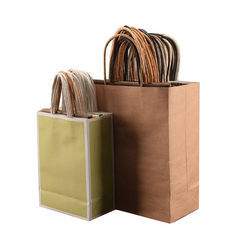 custom kraft paper bag with logo printing eco friendly packaging malaysia