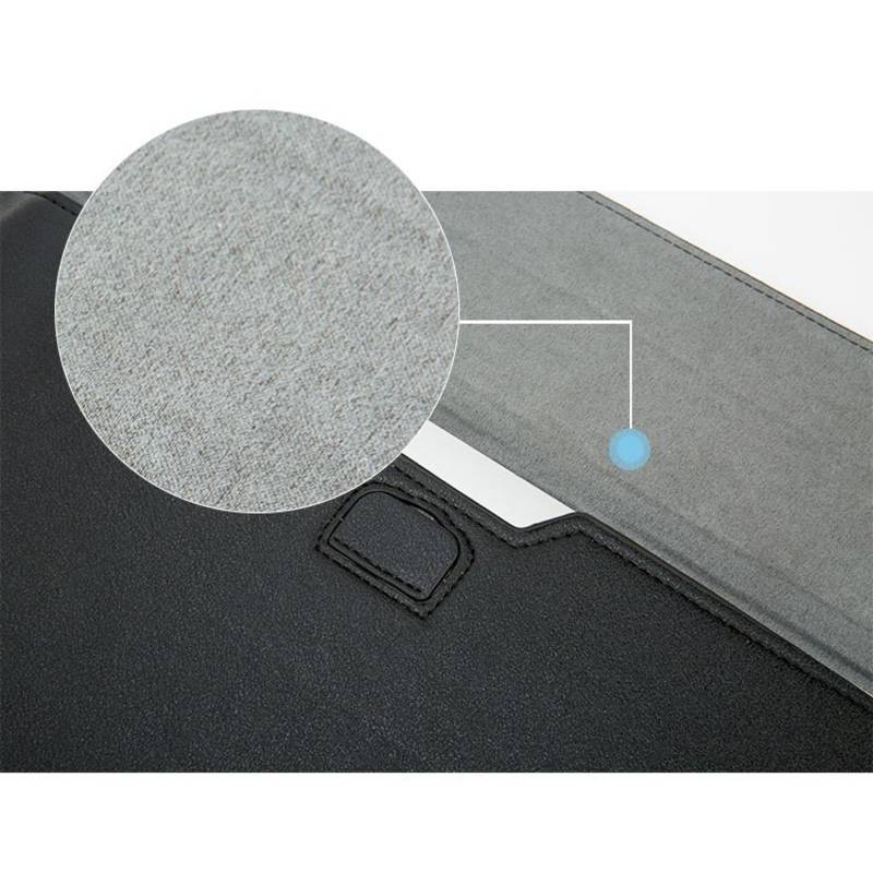 pu leather material texture close up laptop sleeve fabric