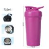 large shaker bottle stainless steel fitness use