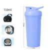 insulated shaker bottle 710ml capacity gym use