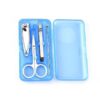 custom logo manicure set plastic case for branding