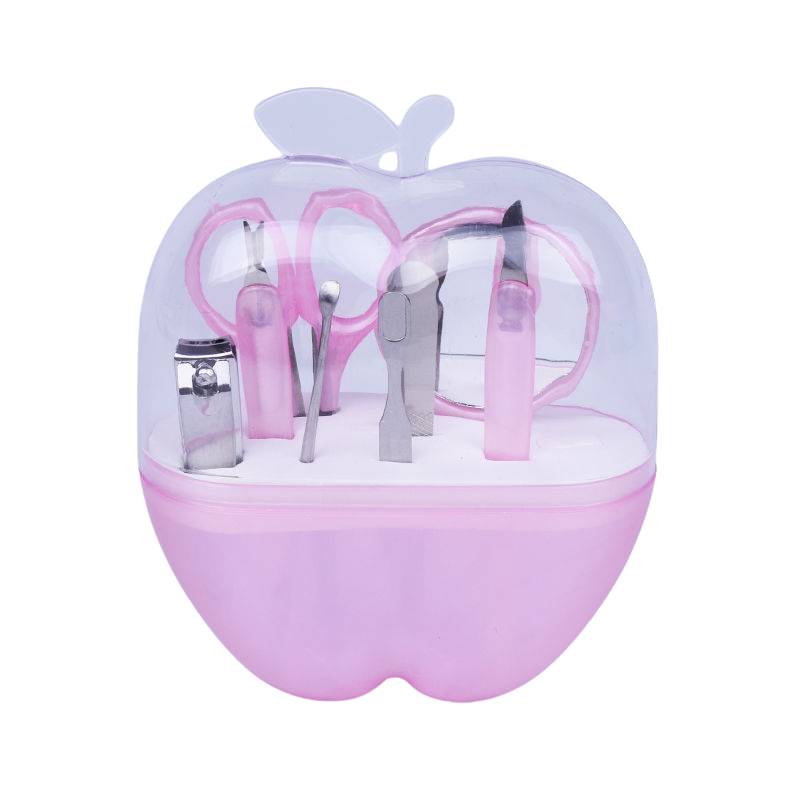 portable nail grooming set with carbon steel tools
