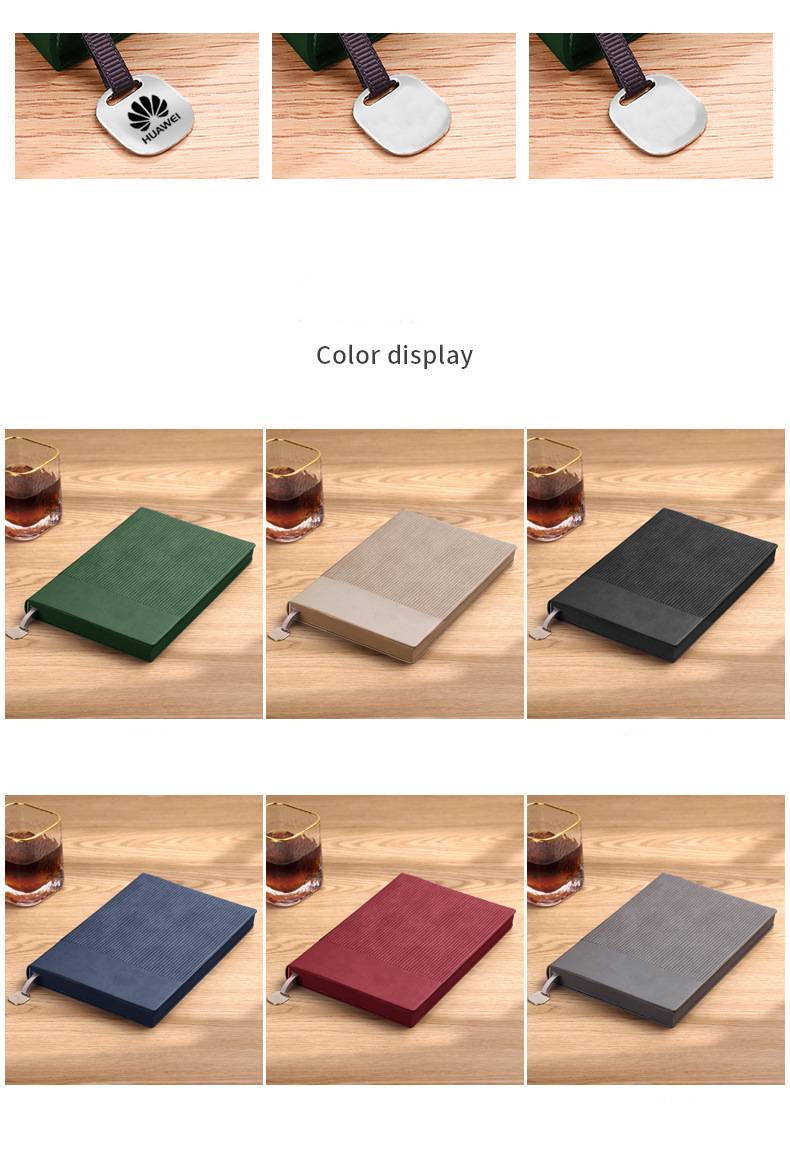 notebook available in multiple colour options