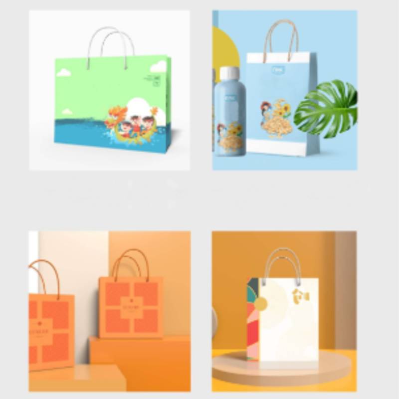 eco friendly custom paper bag printing promotional use