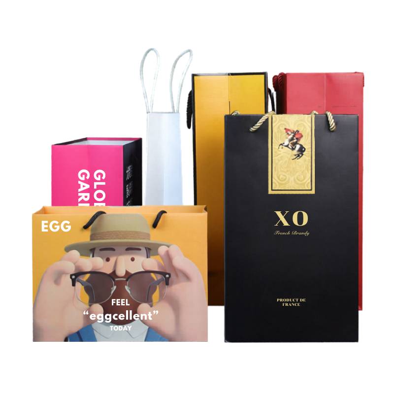 custom paper bag with logo Malaysia premium branded packaging