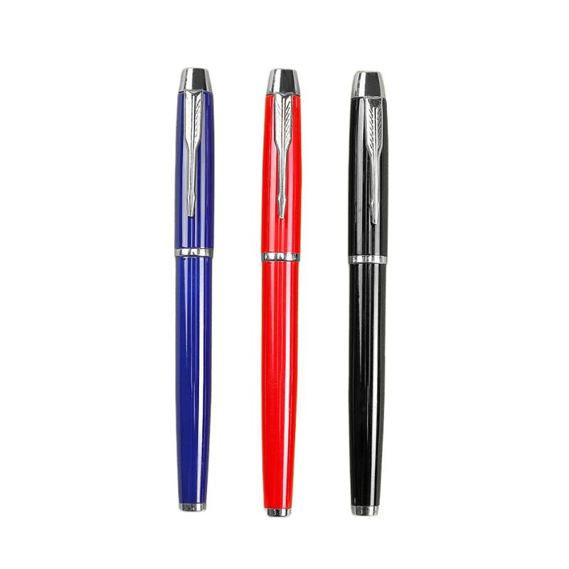 executive metal pen writing smooth ink flow