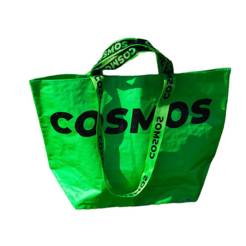custom printed pp woven bag for corporate branding