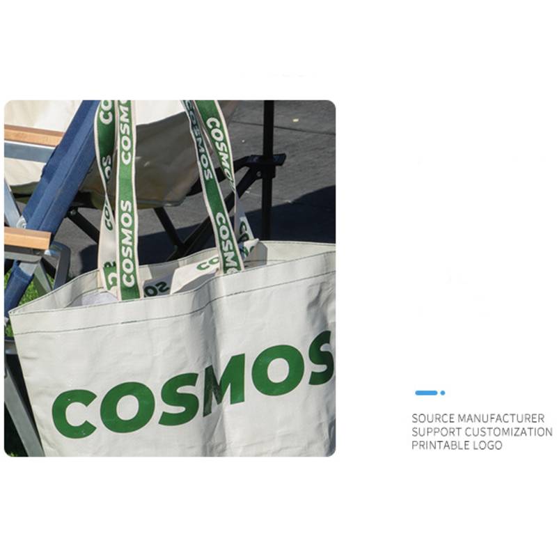 reusable woven bag for retail and event giveaways
