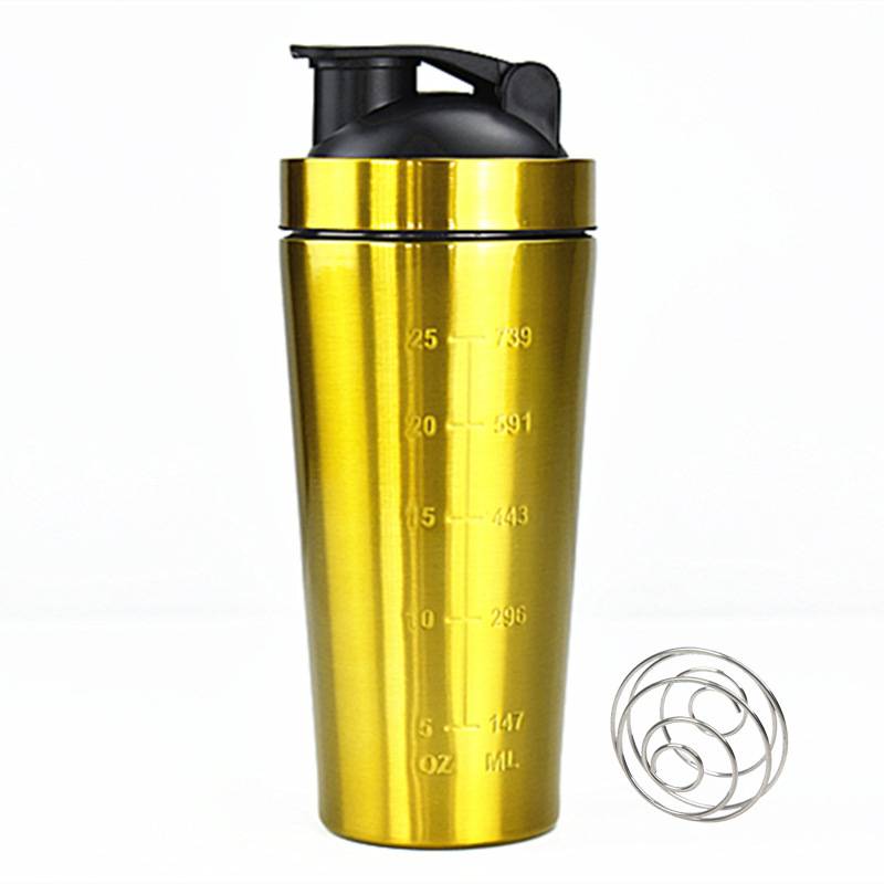 insulated protein shaker for sports and gym training