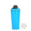 metal protein shaker bottle durable design