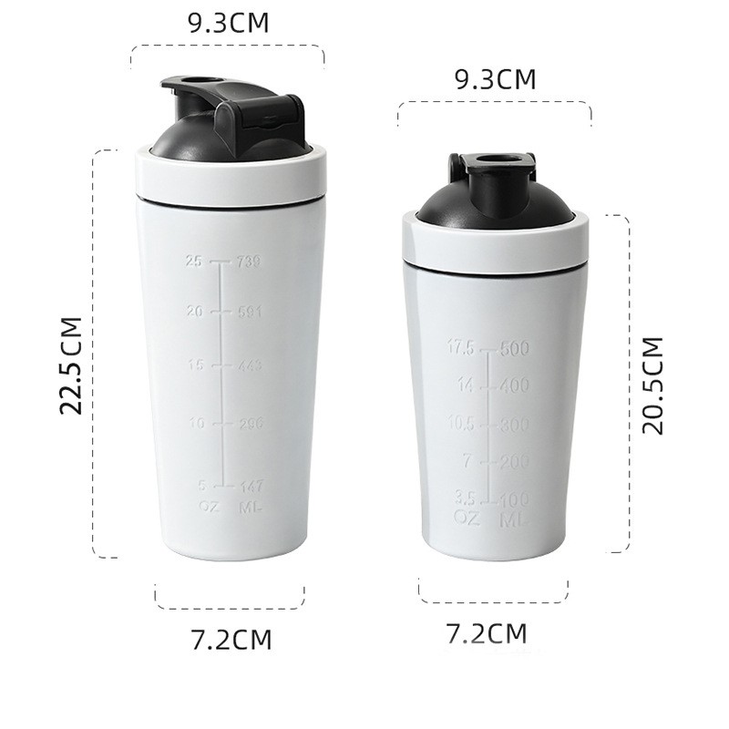 insulated protein shaker bottle for gym and fitness lifestyle