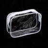 Durable Zipper Pouch Design transparent pvc cosmetic pouch with zipper closure