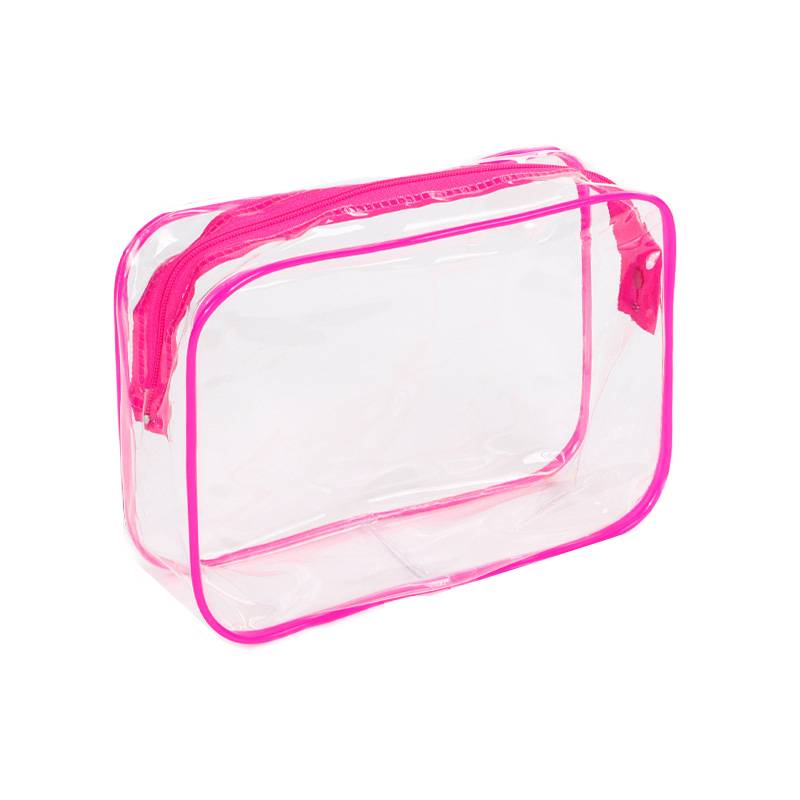PVC Transparent Toiletry Zipper Bag pvc transparent toiletry zipper bag with custom logo malaysia