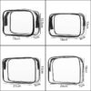 PVC Toiletry Bag Sizes pvc toiletry bag small and medium size dimensions