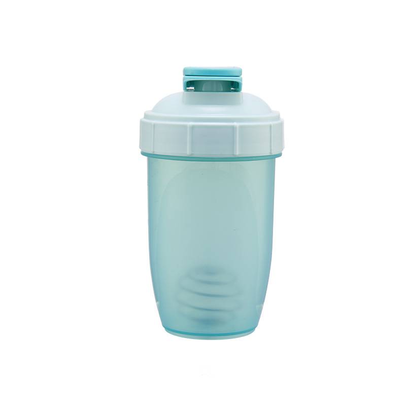durable plastic shaker bottle for sports and outdoor use