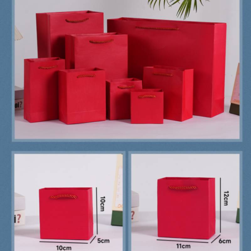small paper bag size options for packaging