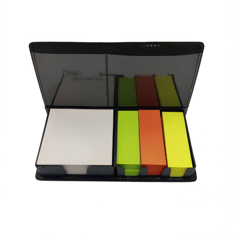 leather sticky note holder for corporate gifts and promotions