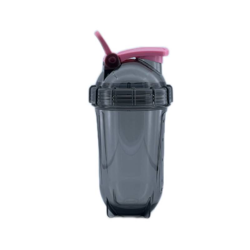 lightweight transparent shaker bottle for daily hydration