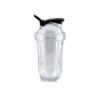 clear protein shaker bottle for gym and workout routines