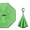 green reverse umbrella colour option