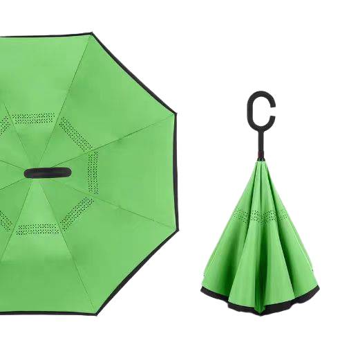 green reverse umbrella colour option