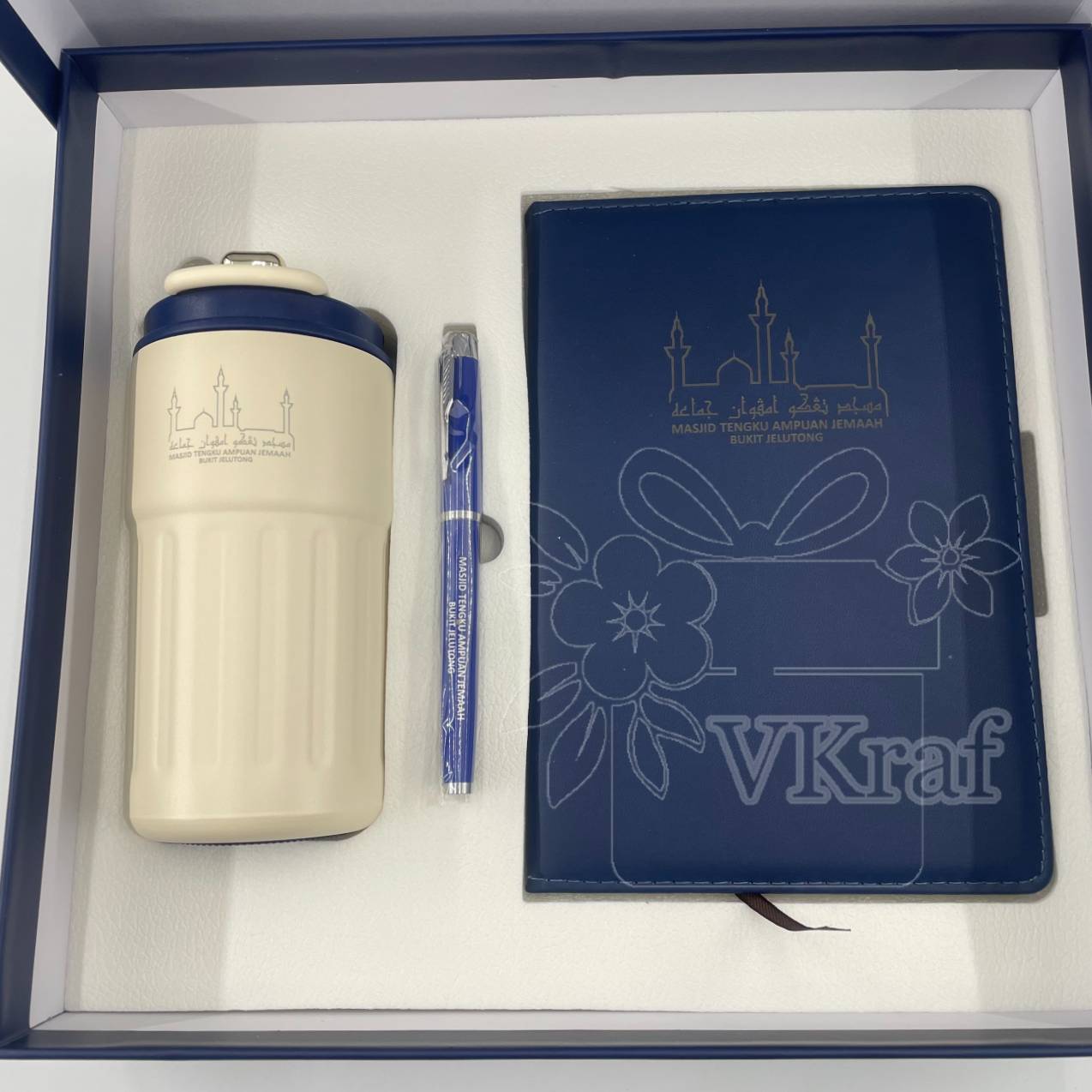 wm 2-gift set Corporate Gift Set - Thermos Mug, Pen, Notebook